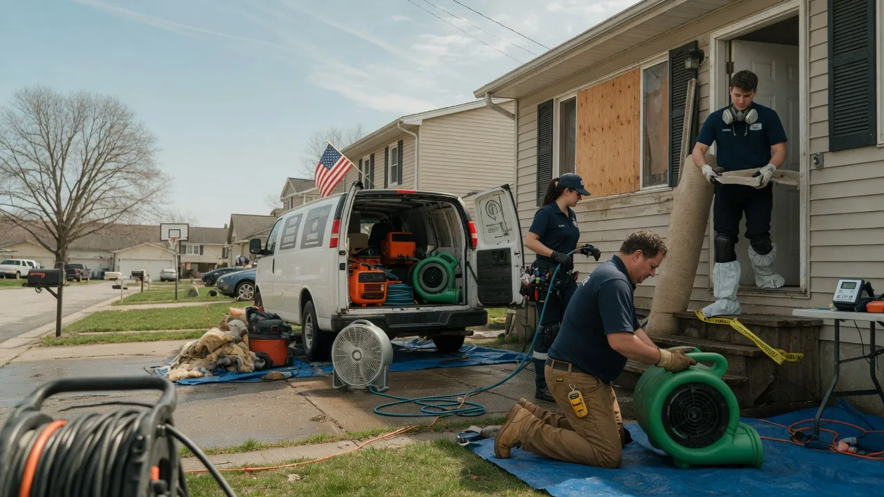Water Damage Restoration in Clarksburg, IN near me